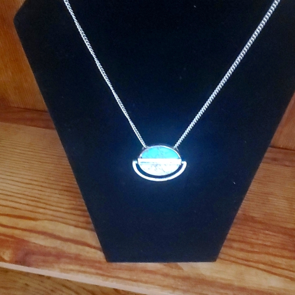 ICING turquoise medallion